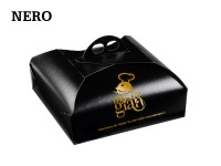 SCATOLE PORTA TORTE PERSONALIZZATE NERO